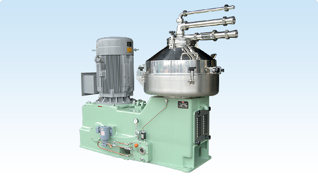 Washing type starch nozzle separator